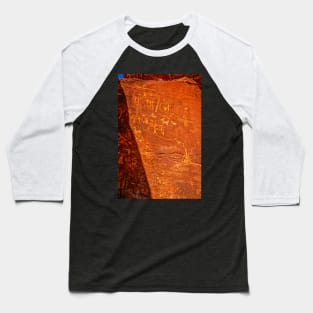 Petroglyphs at Valley of Fire State Park Baseball T-Shirt